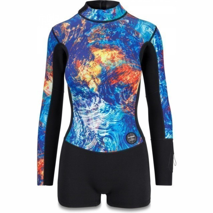 Гидрокостюм женский DAKINE WOMEN'S MISSION 1MM SPRINGSUIT KASSIA ELEMENTAL Размер M 10002798 (0610934328806)